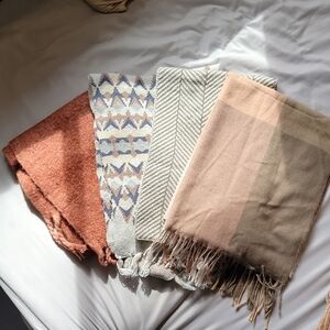 Set of Four Scarves